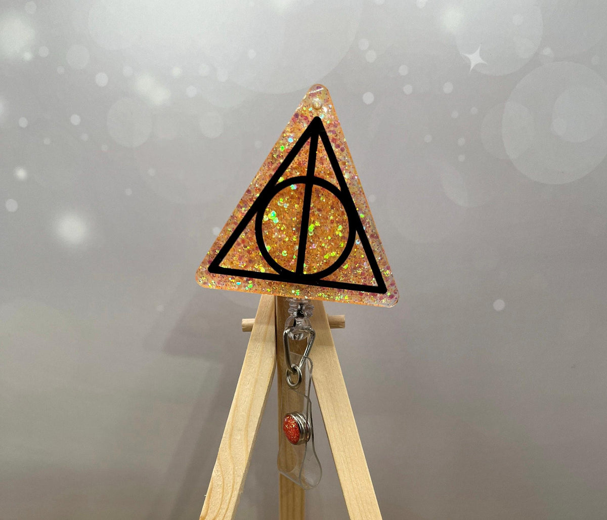 Deathly Hallows badge Pull TheCraftNook