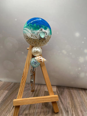 Beach Badge Pull TheCraftNook