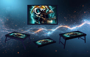 Sports Foldable Wooden TV Tray or Bed tray/lap Desk, 2 Sizes and Multiple Images Available. TheCraftNook