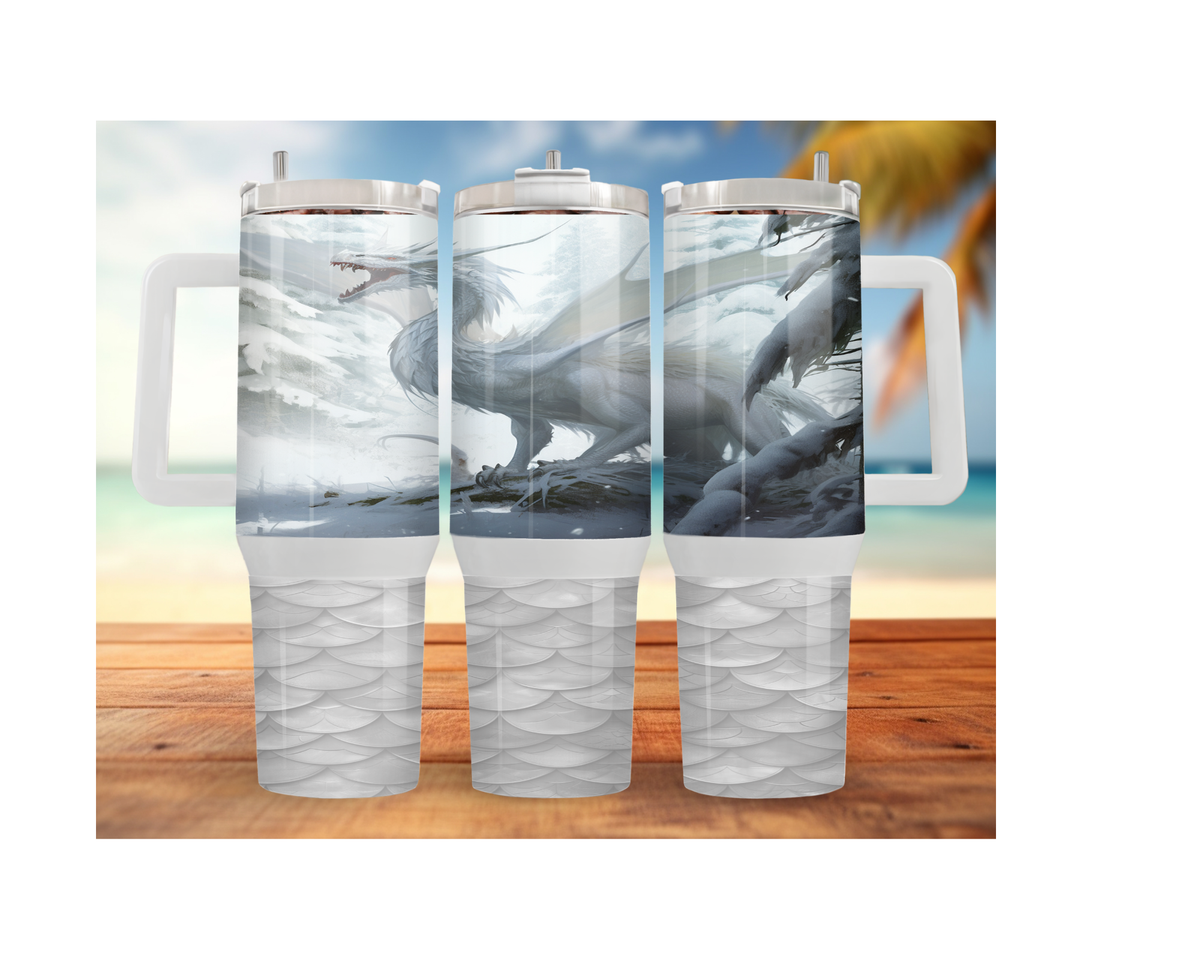 Dragon Stainless Steel Tumblers Stay hydrated like a warrior with striking dragon artwork and insulated duality.  Multiple Sizes and Images Available. TheCraftNook