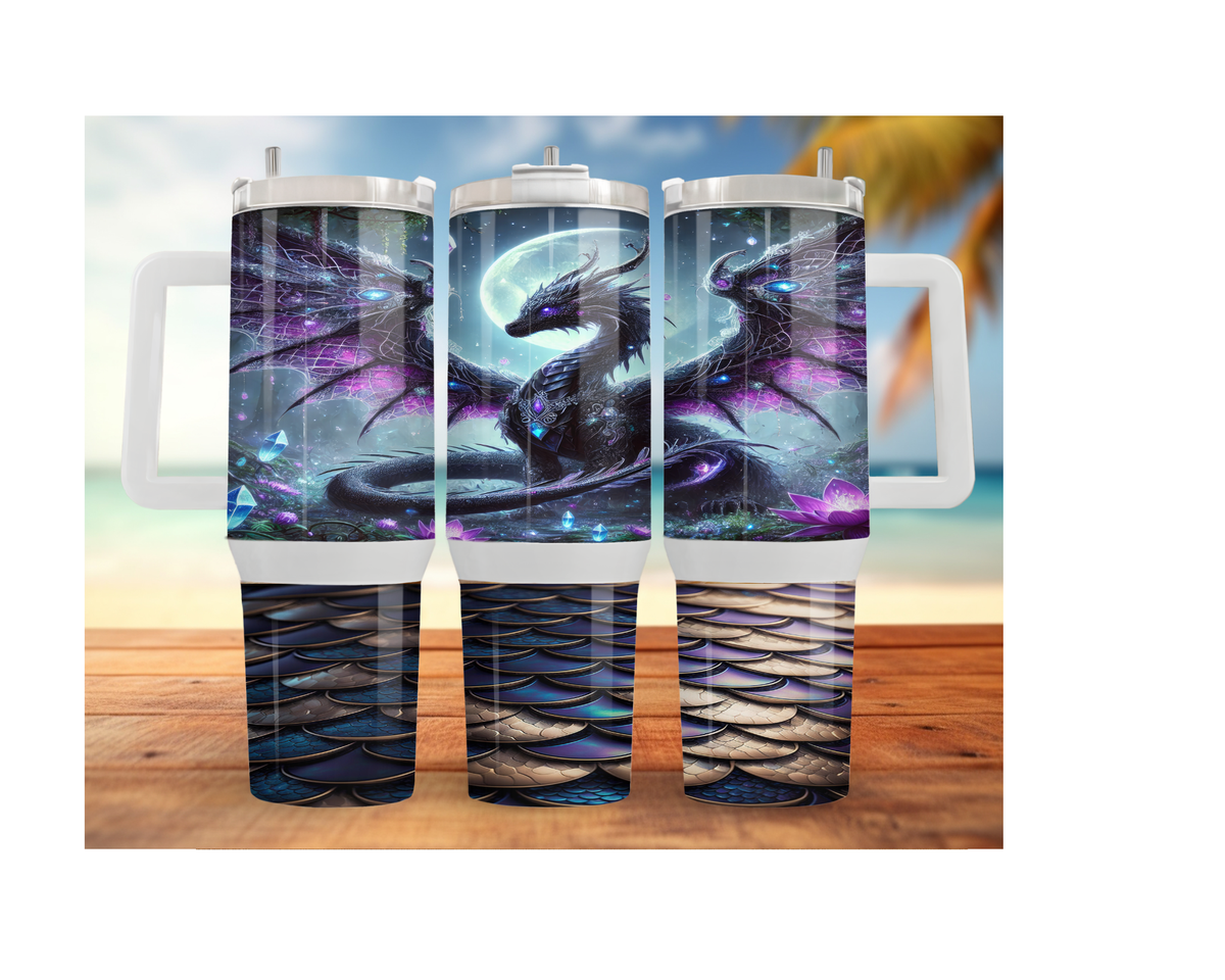 Dragon Stainless Steel Tumblers Stay hydrated like a warrior with striking dragon artwork and insulated duality.  Multiple Sizes and Images Available. TheCraftNook