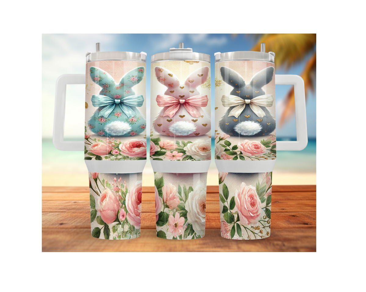 30 and 40 oz Stainless-Steel Easter Tumblers. Multiple Sizes and Images Available. TheCraftNook