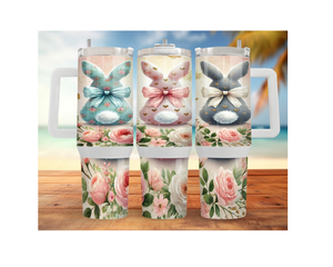 30 and 40 oz Stainless-Steel Easter Tumblers. Multiple Sizes and Images Available. TheCraftNook