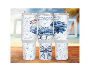 30- and 40-ounce Happy Hen Chicken Stainless Steel Tumblers. Multiple Sizes and Images Available. TheCraftNook