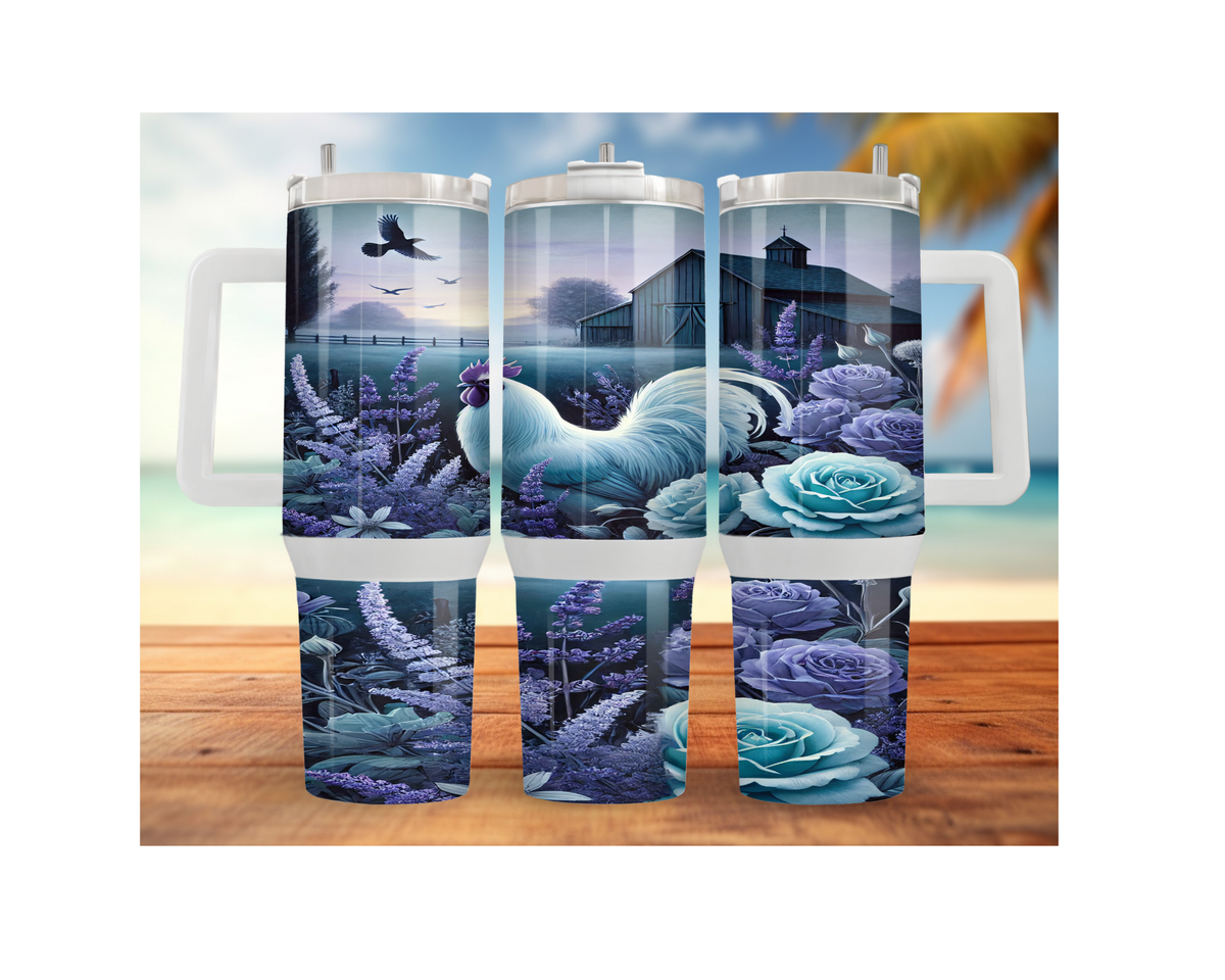 30- and 40-ounce Happy Hen Chicken Stainless Steel Tumblers. Multiple Sizes and Images Available. TheCraftNook