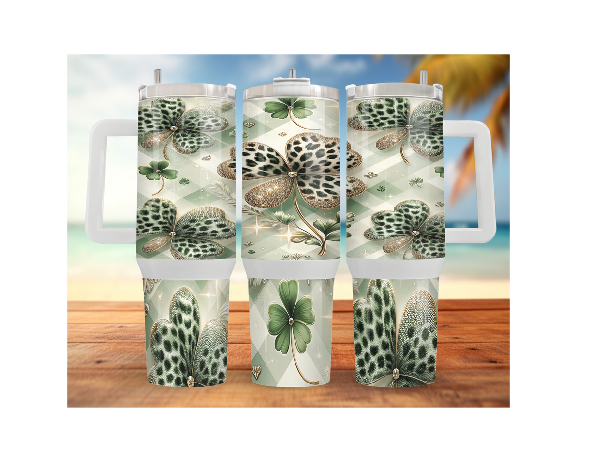 30 and 40 oz Shamrocks & Shenanigans St. Patty’s Day Tumbler. Multiple Sizes and Images Available. TheCraftNook