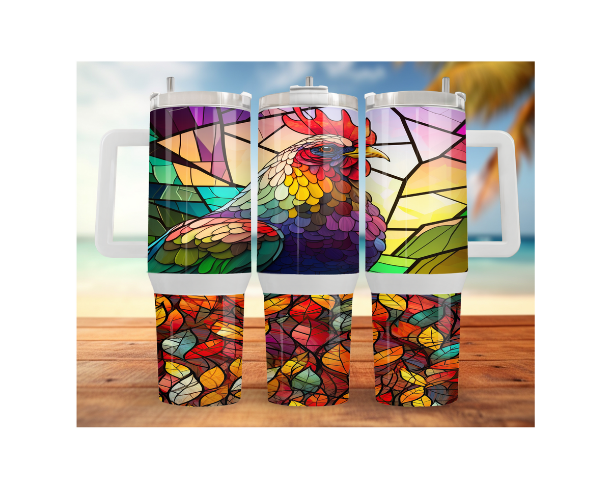 30- and 40-ounce Happy Hen Chicken Stainless Steel Tumblers. Multiple Sizes and Images Available. TheCraftNook