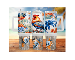 30- and 40-ounce Happy Hen Chicken Stainless Steel Tumblers. Multiple Sizes and Images Available. TheCraftNook