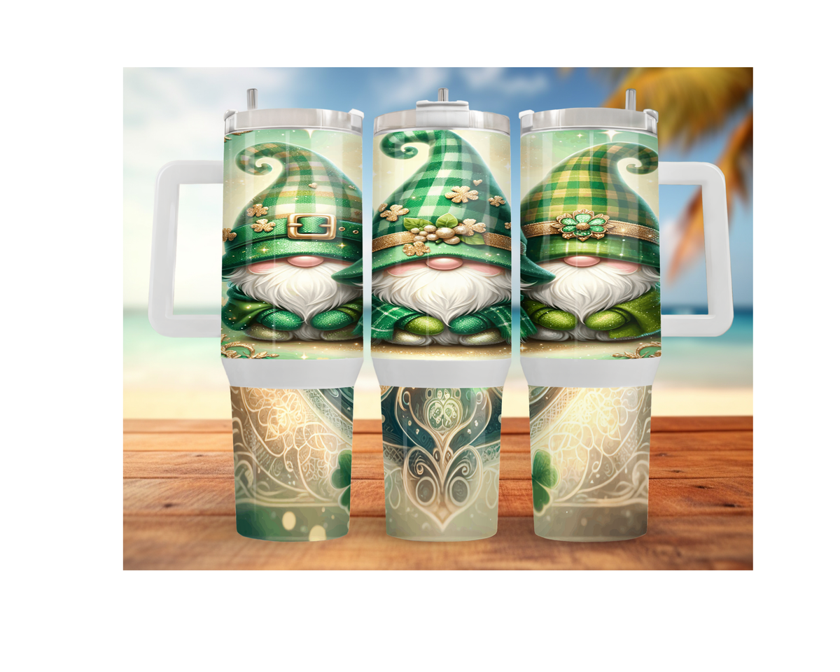 30 and 40 oz Shamrocks & Shenanigans St. Patty’s Day Tumbler. Multiple Sizes and Images Available. TheCraftNook