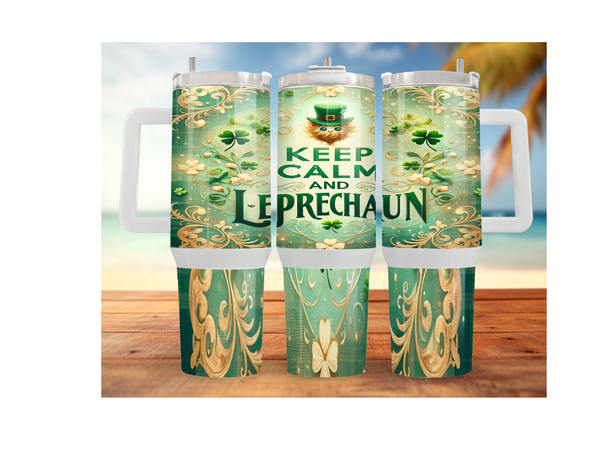 30 and 40 oz Shamrocks & Shenanigans St. Patty’s Day Tumbler. Multiple Sizes and Images Available. TheCraftNook