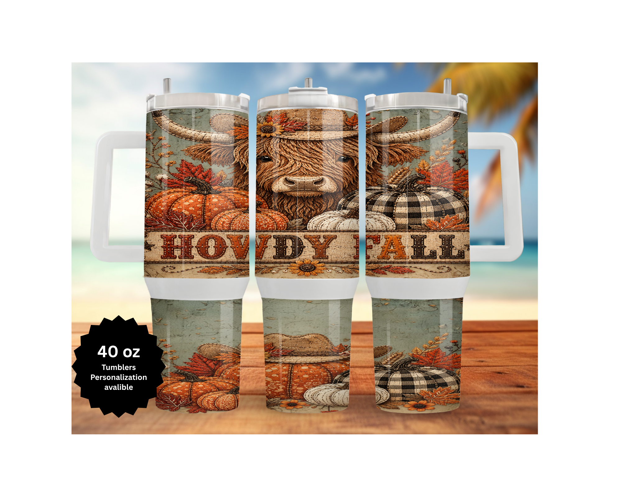 Fall Insulated Tumblers