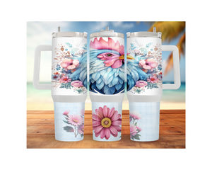 30- and 40-ounce Happy Hen Chicken Stainless Steel Tumblers. Multiple Sizes and Images Available. TheCraftNook