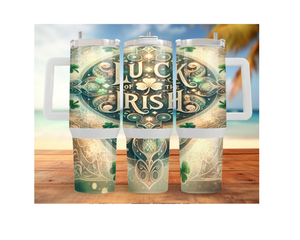 30 and 40 oz Shamrocks & Shenanigans St. Patty’s Day Tumbler. Multiple Sizes and Images Available. TheCraftNook