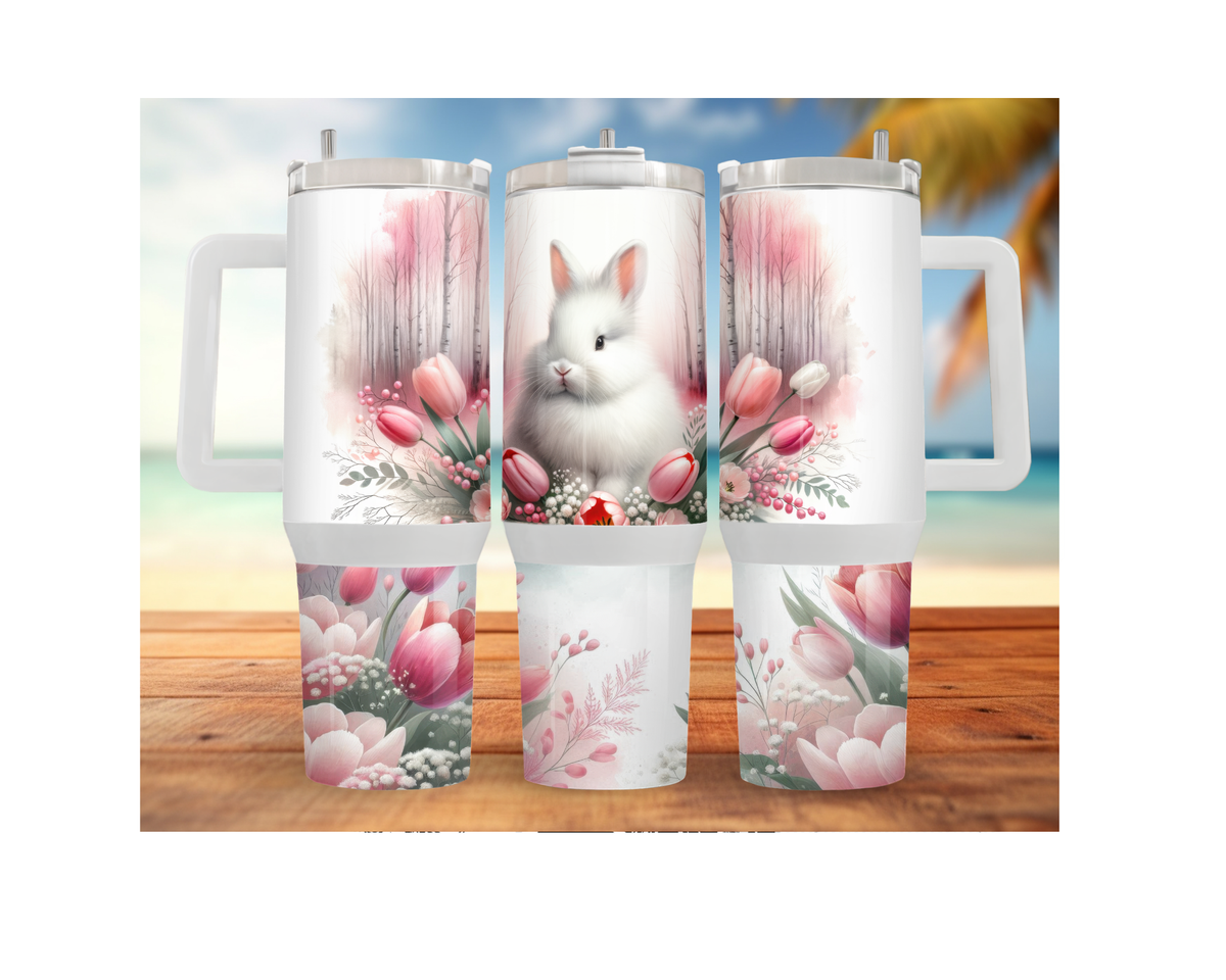 30 and 40 oz Stainless-Steel Easter Tumblers. Multiple Sizes and Images Available. TheCraftNook