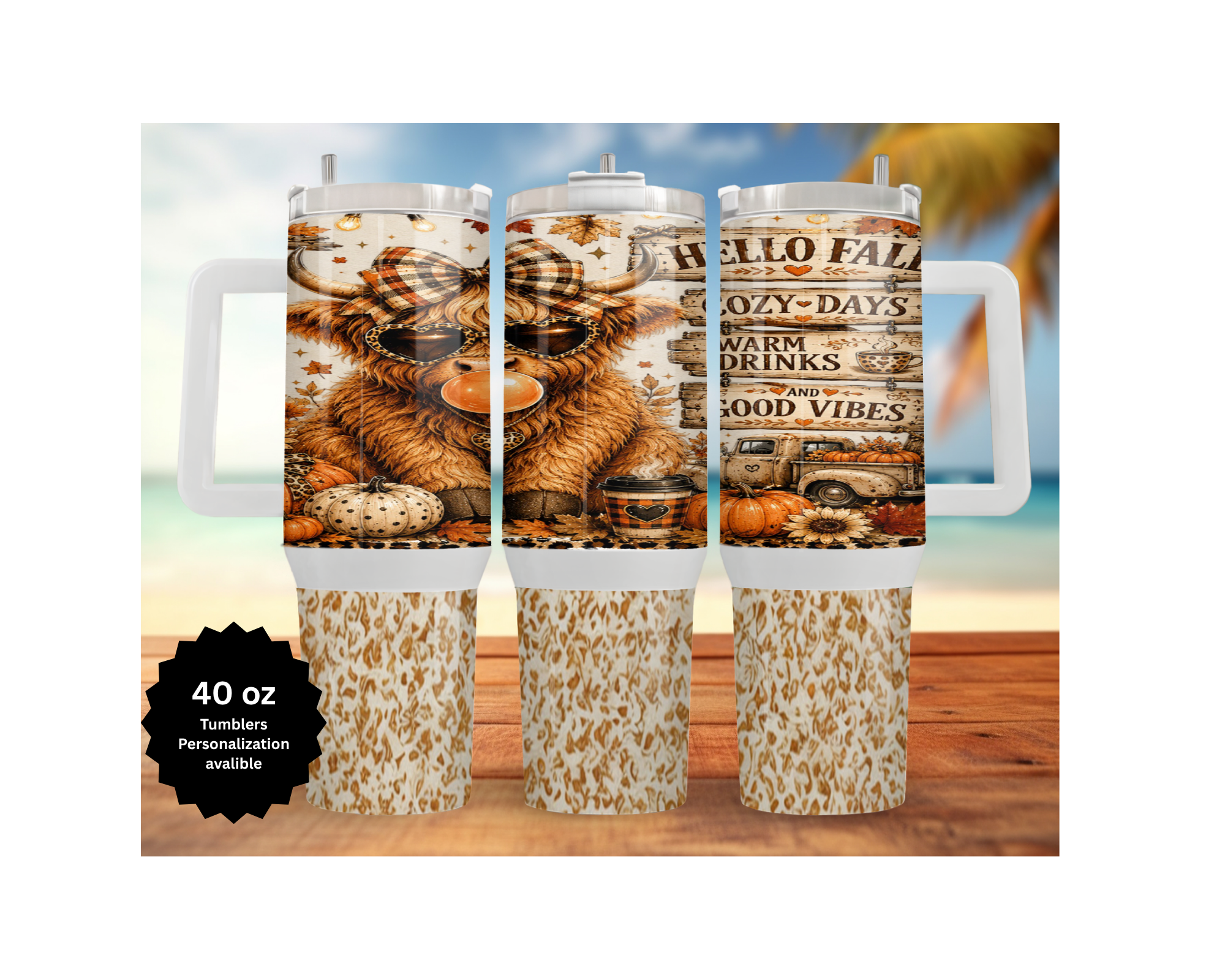 Fall Insulated Tumblers