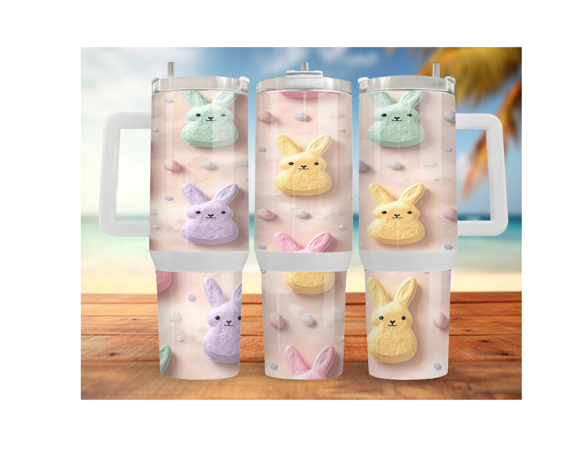 30 and 40 oz Stainless-Steel Easter Tumblers. Multiple Sizes and Images Available. TheCraftNook