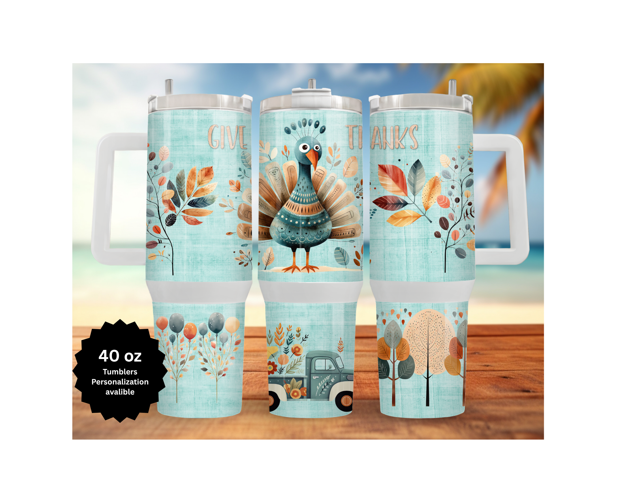 Fall Insulated Tumblers