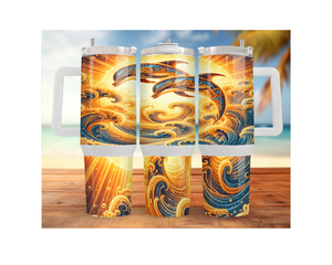 30- and 40-ounce Dolphin Stainless Steel Tumblers. Sip happy with a splash of ocean magic. Multiple Sizes and Images Available. TheCraftNook