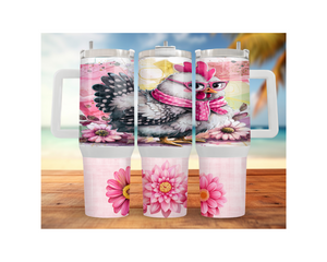 30- and 40-ounce Happy Hen Chicken Stainless Steel Tumblers. Multiple Sizes and Images Available. TheCraftNook