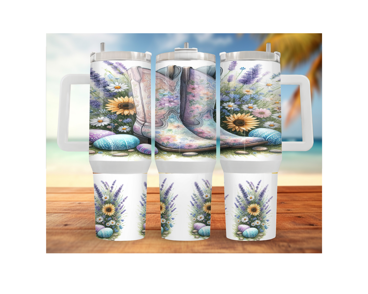 30 and 40 oz Stainless-Steel Easter Tumblers. Multiple Sizes and Images Available. TheCraftNook
