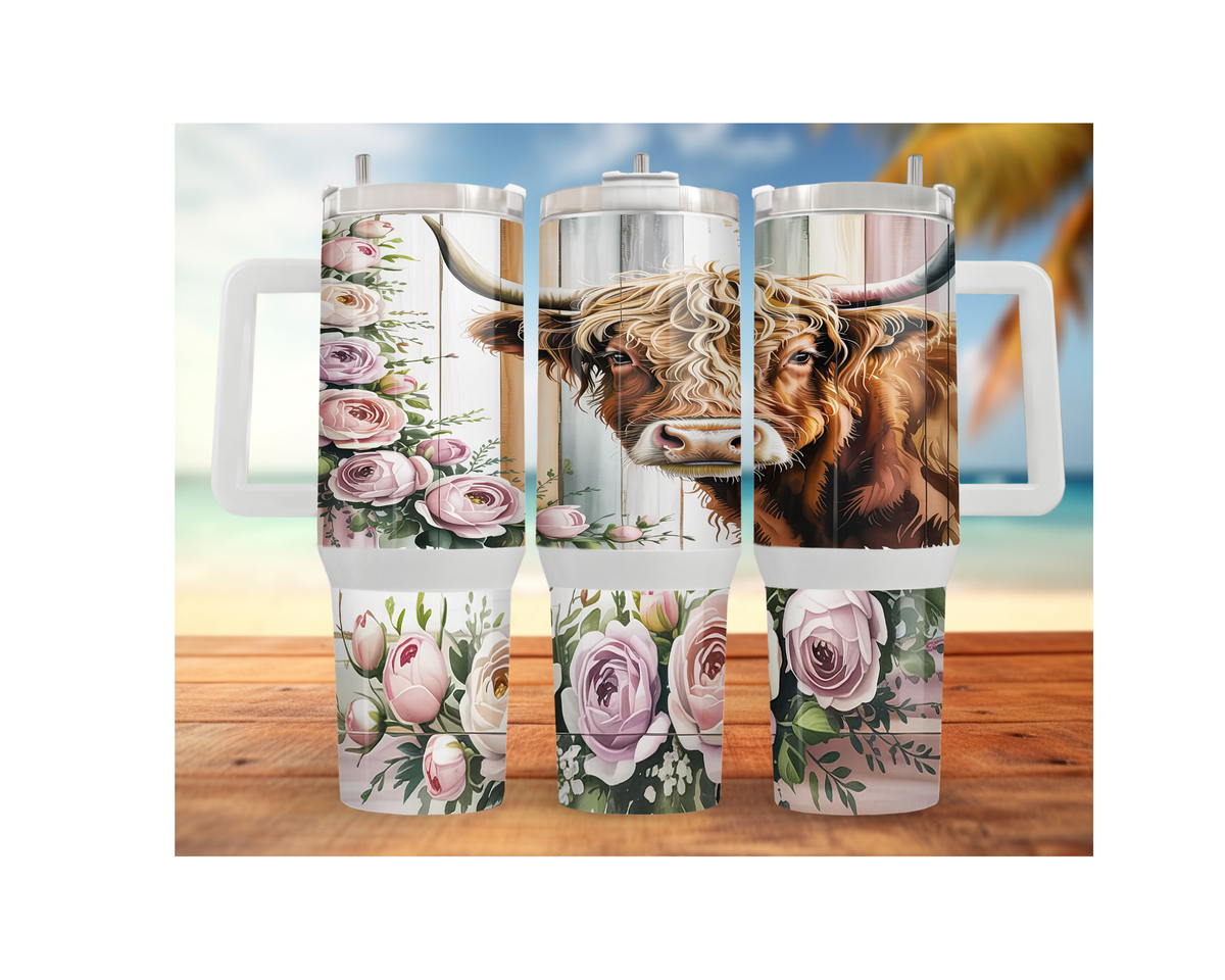 Highland Cow Stainless Steel Tumblers. Stay hydrated, stay country‑cute. Multiple Sizes and Images Available. TheCraftNook
