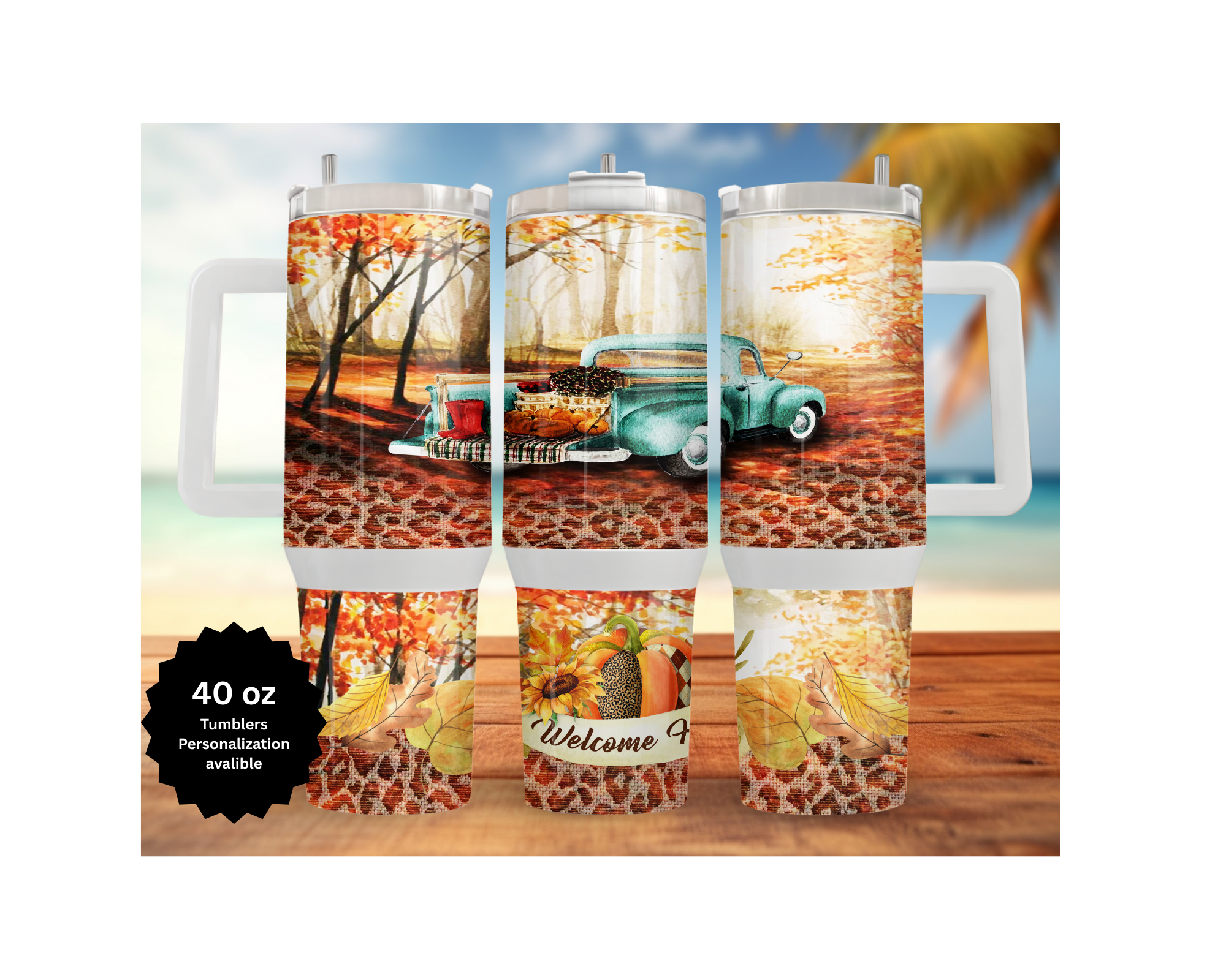 Fall Insulated Tumblers