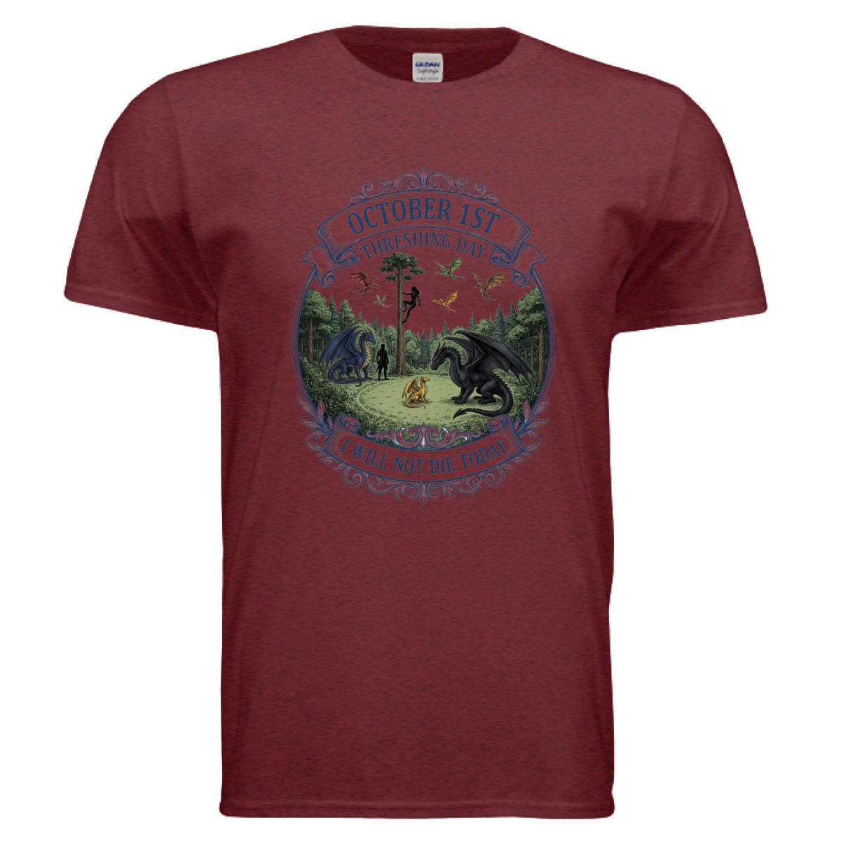 ANTIQUE CHERRY RED - FRONT