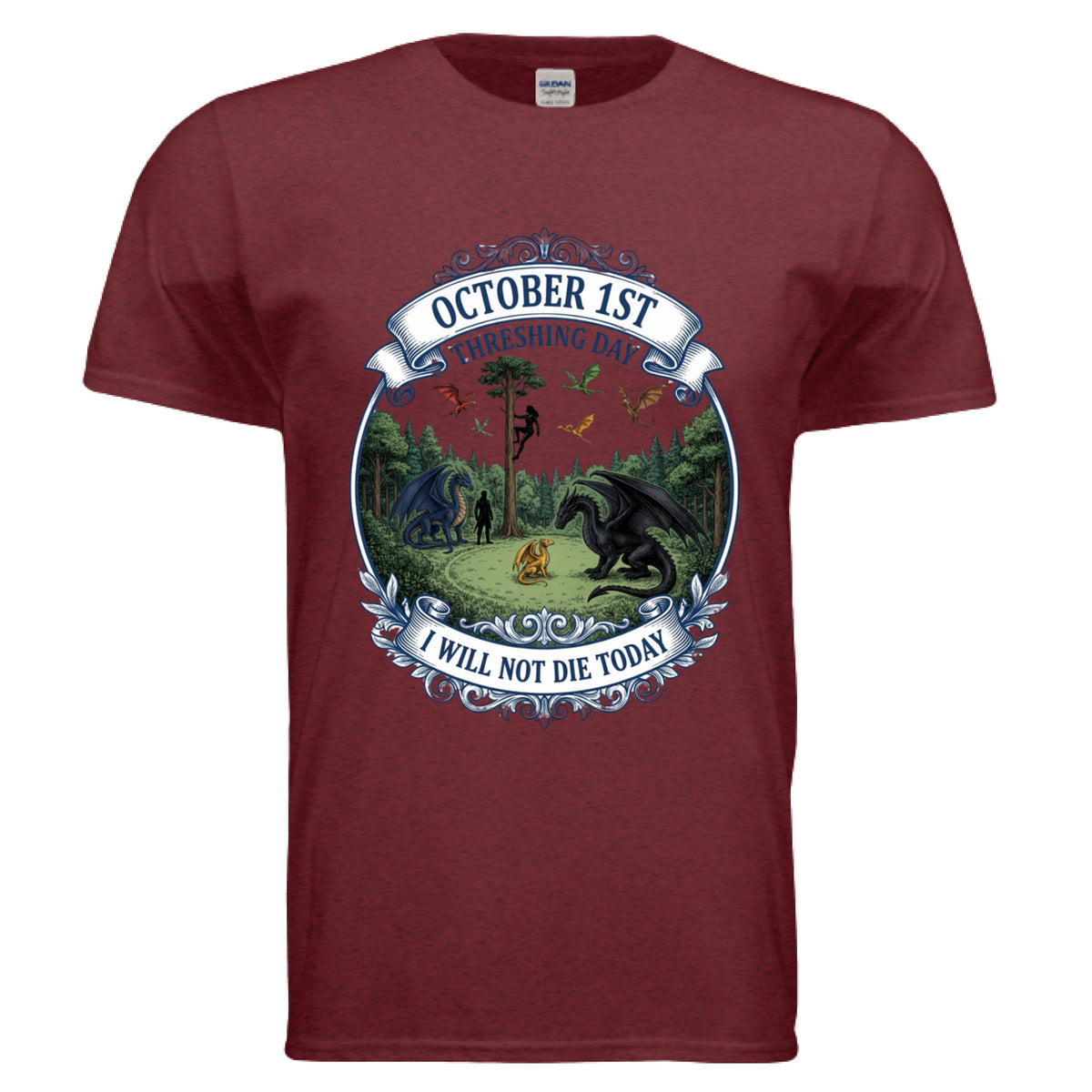 ANTIQUE CHERRY RED - FRONT