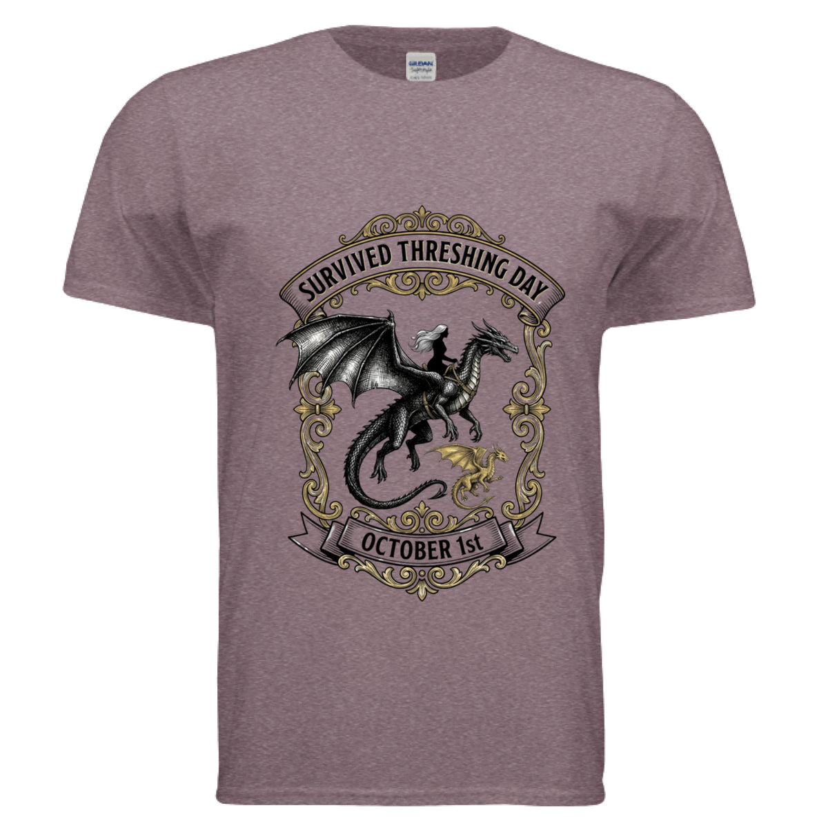 HEATHER MAROON - FRONT