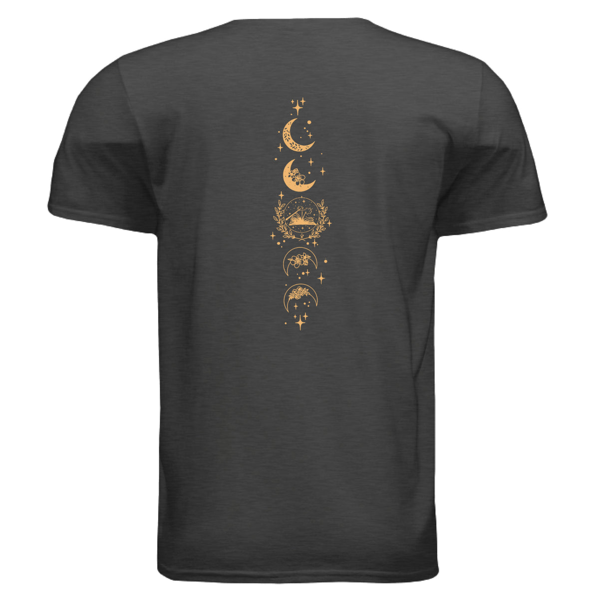 Heather Dark Grey - BACK