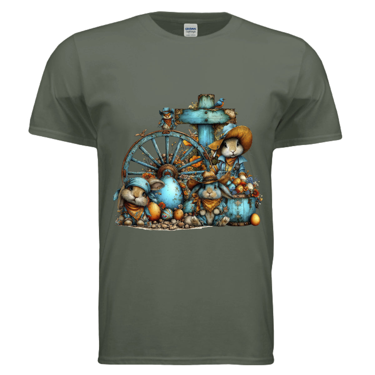 MILITARY GREEN - FRONT