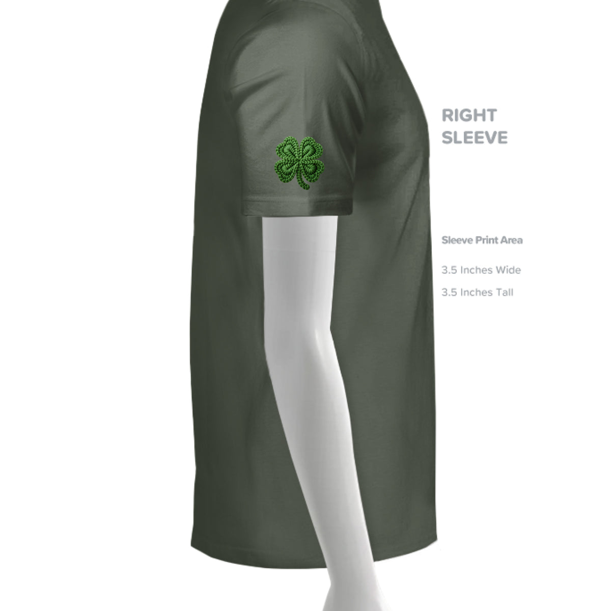 MILITARY GREEN - SLEEVE_RIGHT