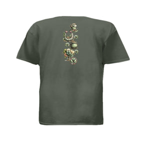 MILITARY GREEN - BACK