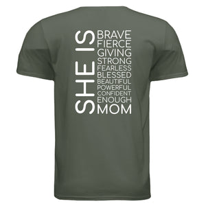 MILITARY GREEN - BACK
