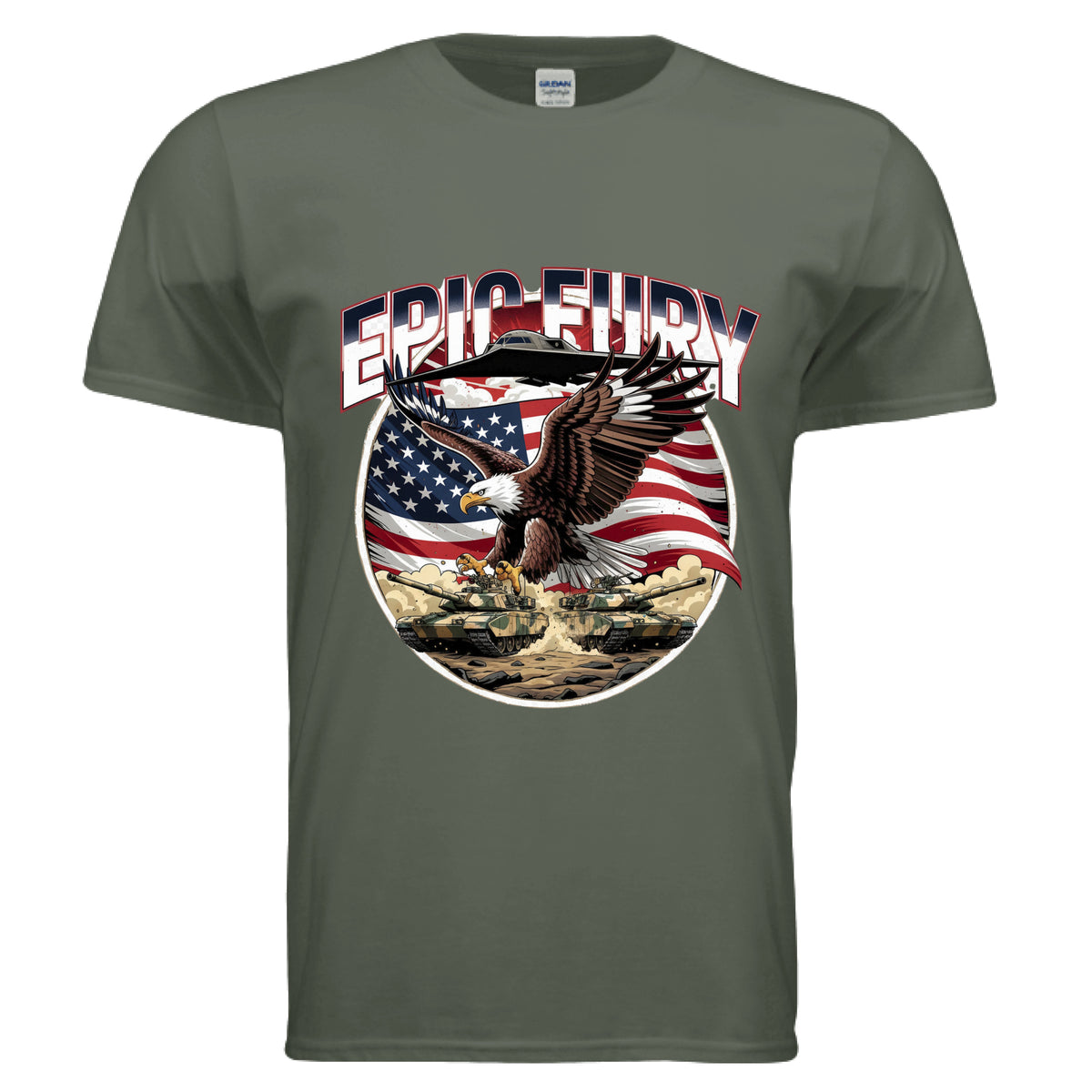 MILITARY GREEN - FRONT