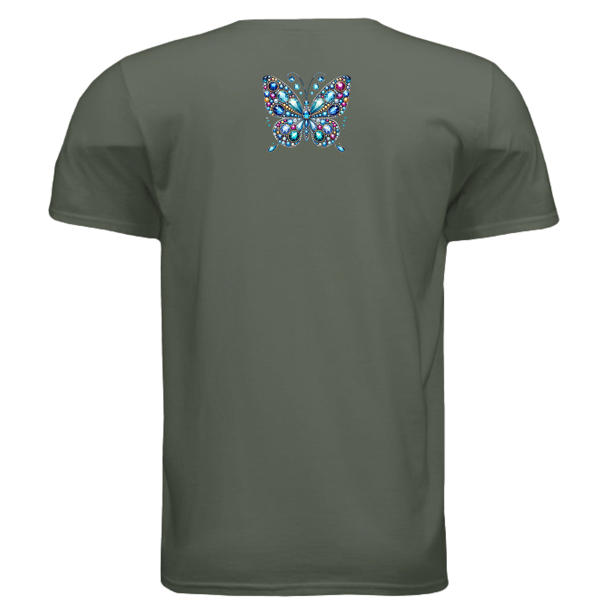 MILITARY GREEN - BACK