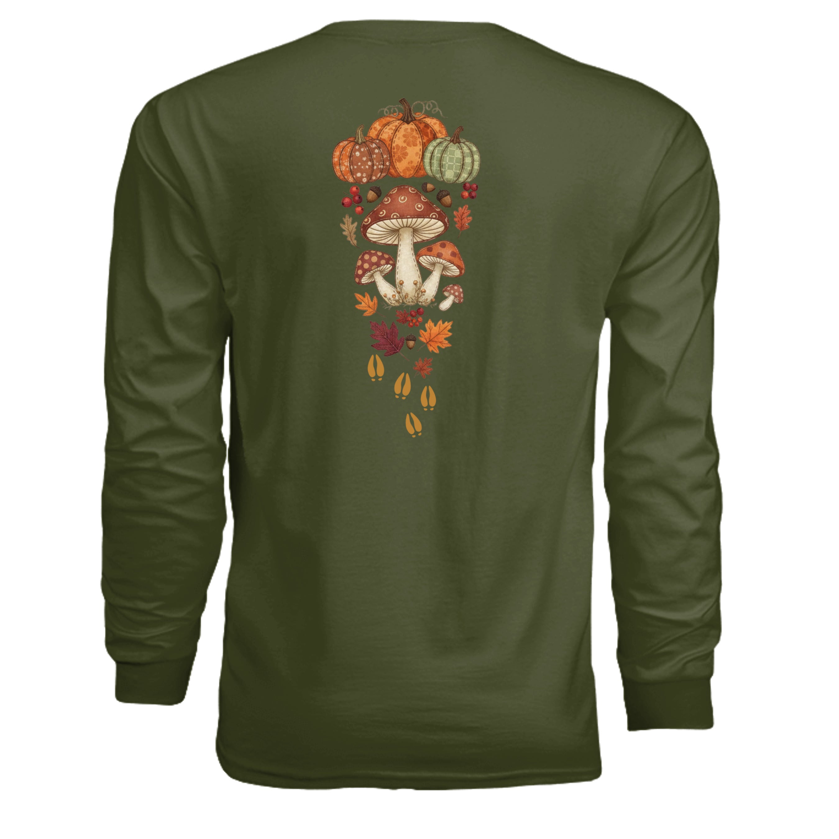 MILITARY GREEN - G240 - BACK