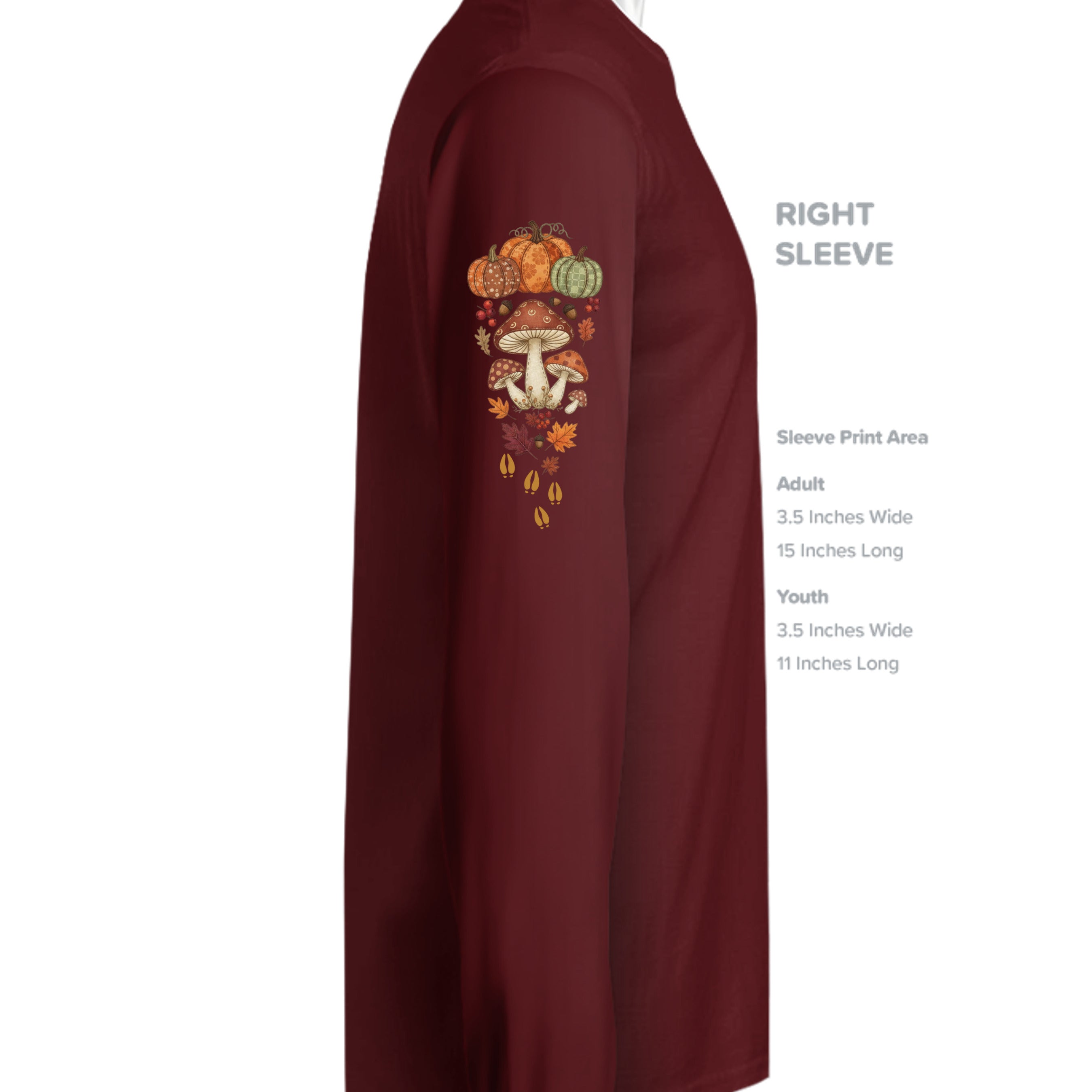 MAROON - G240 - SLEEVE_RIGHT