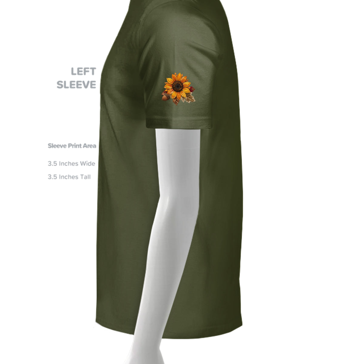 MILITARY GREEN - G640 - SLEEVE_LEFT