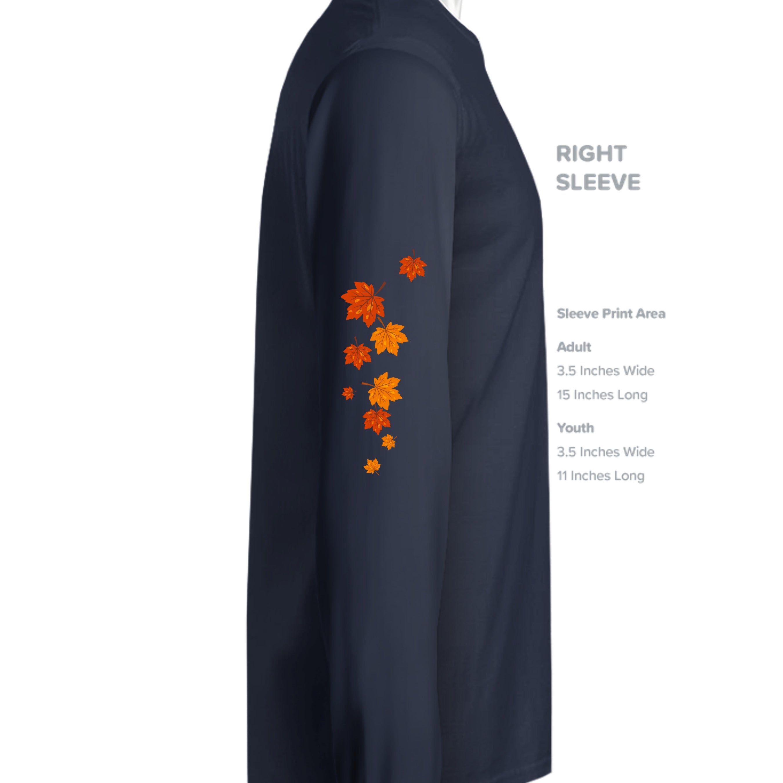 NAVY - G240 - SLEEVE_RIGHT