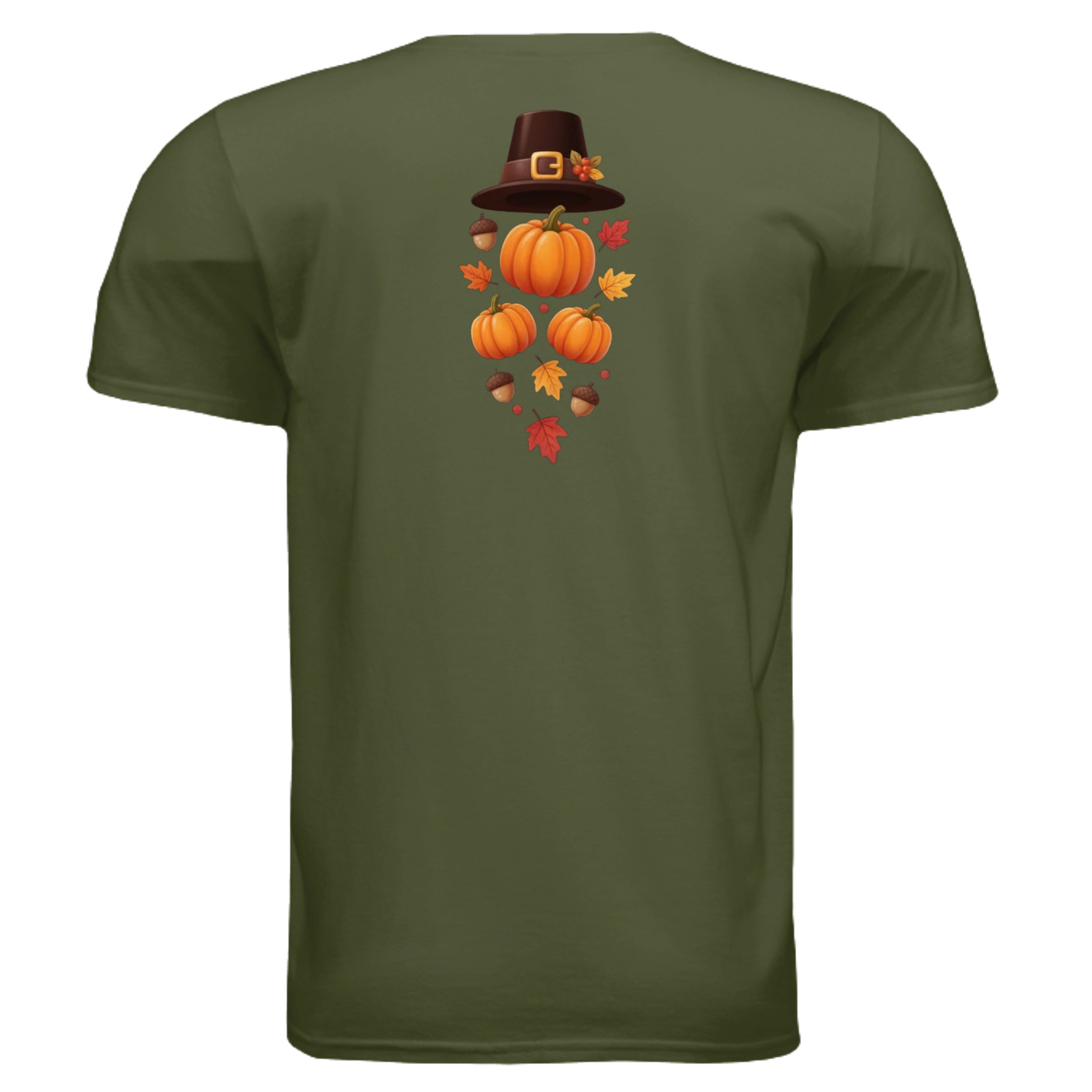 MILITARY GREEN - G640 - BACK