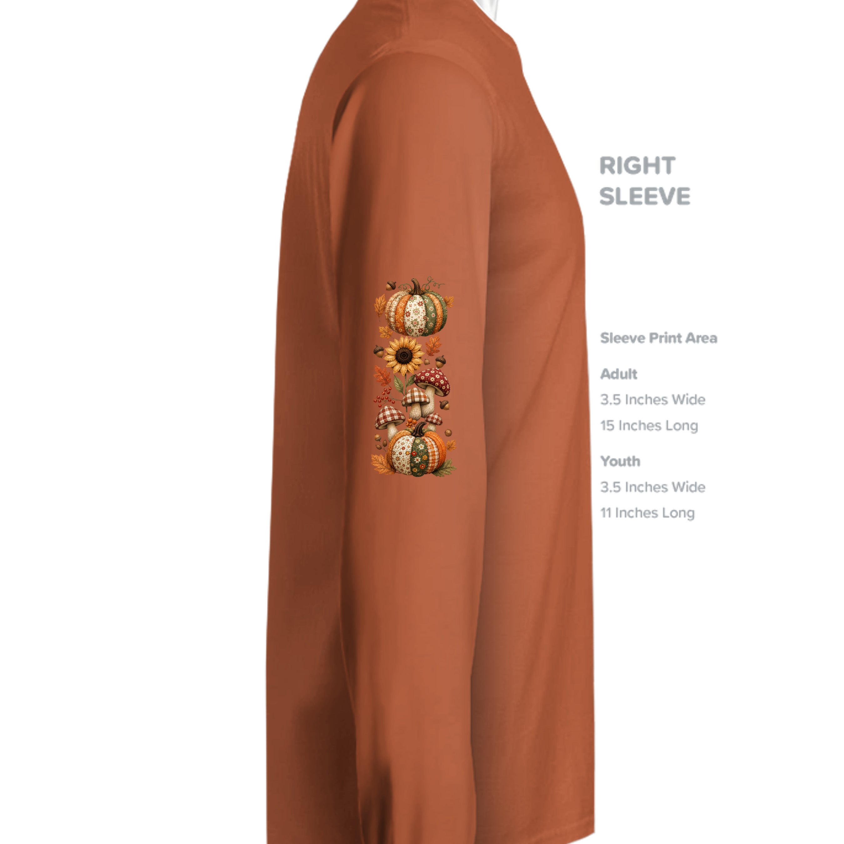TEXAS ORANGE - G240 - SLEEVE_RIGHT