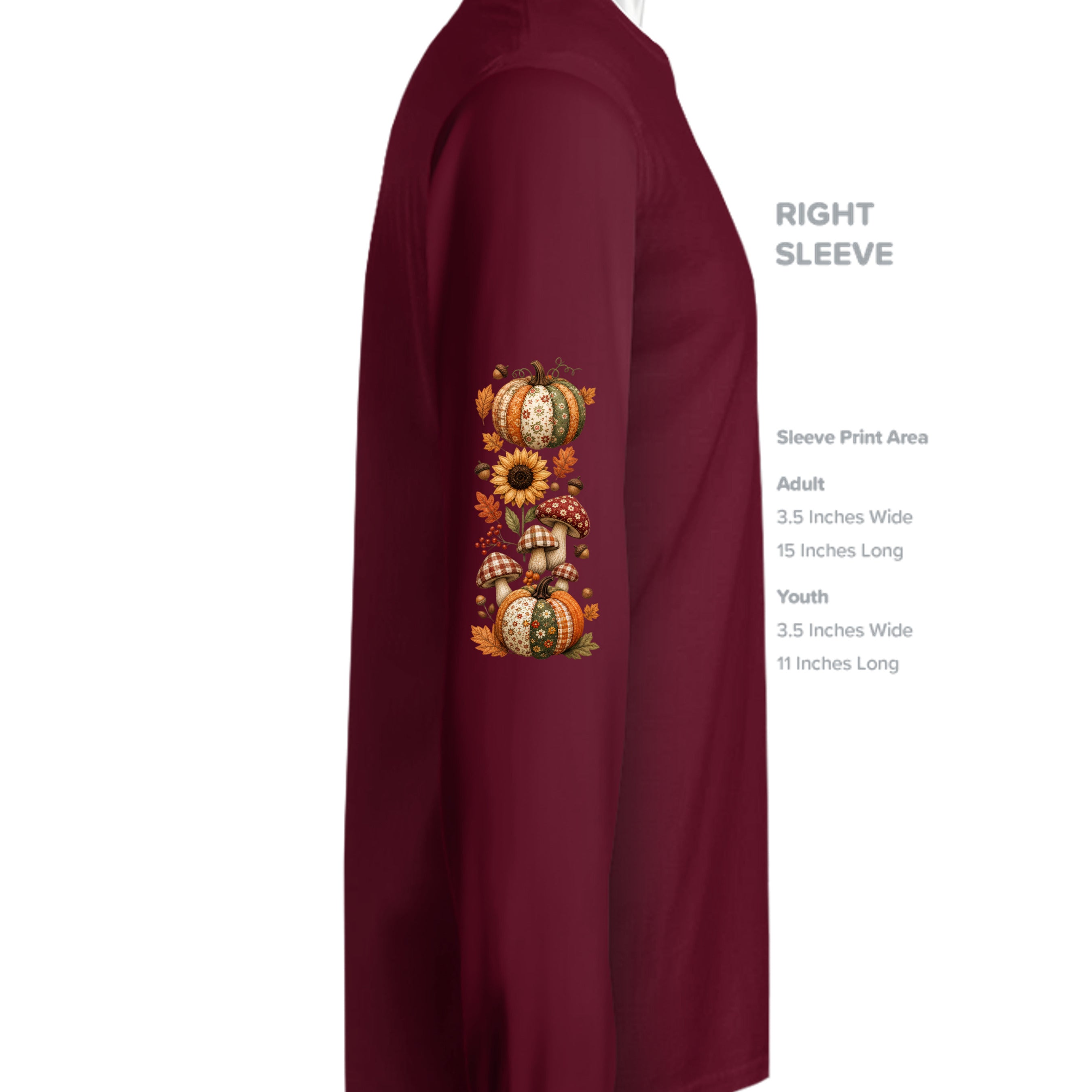 MAROON - G180 - SLEEVE_RIGHT
