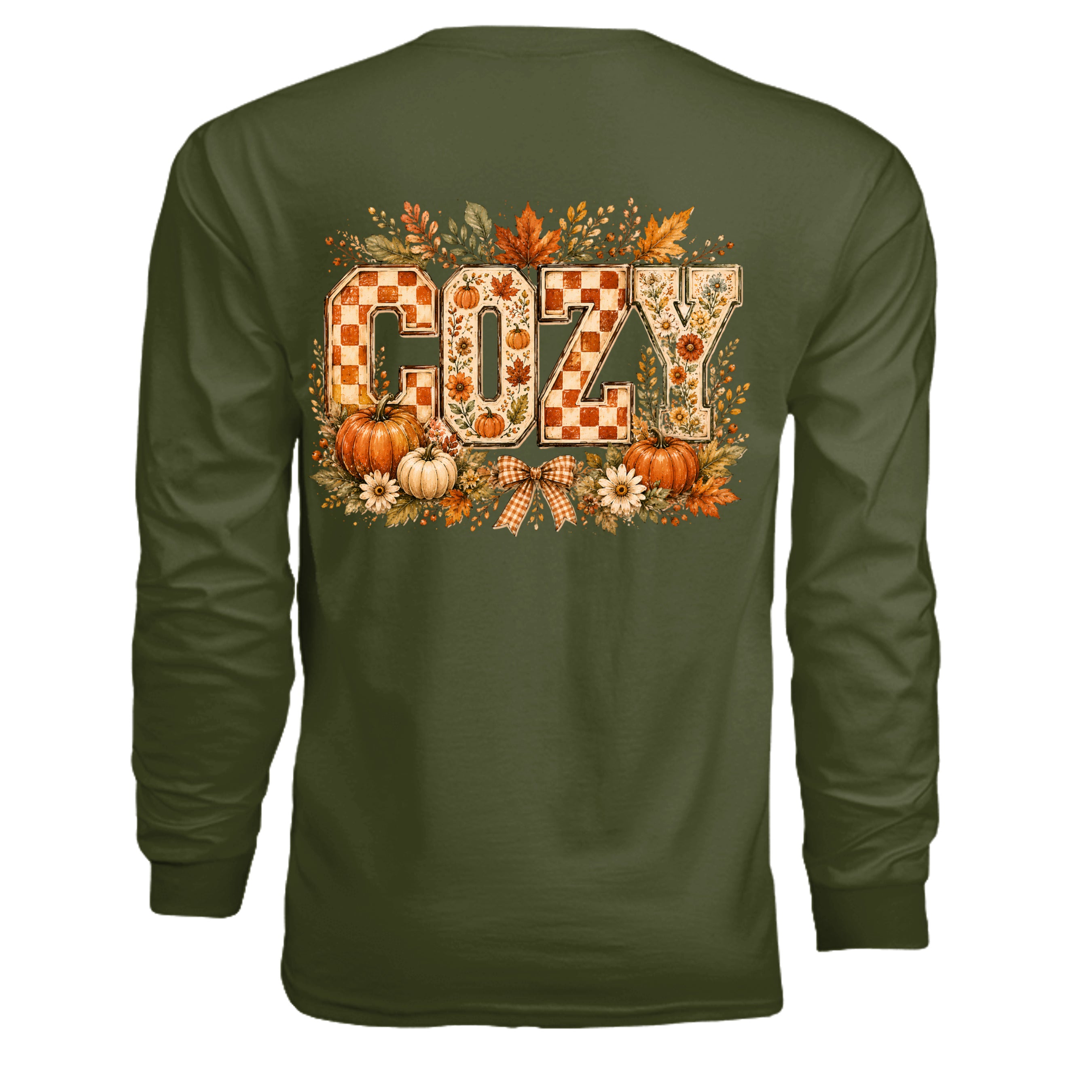 MILITARY GREEN - G240 - BACK
