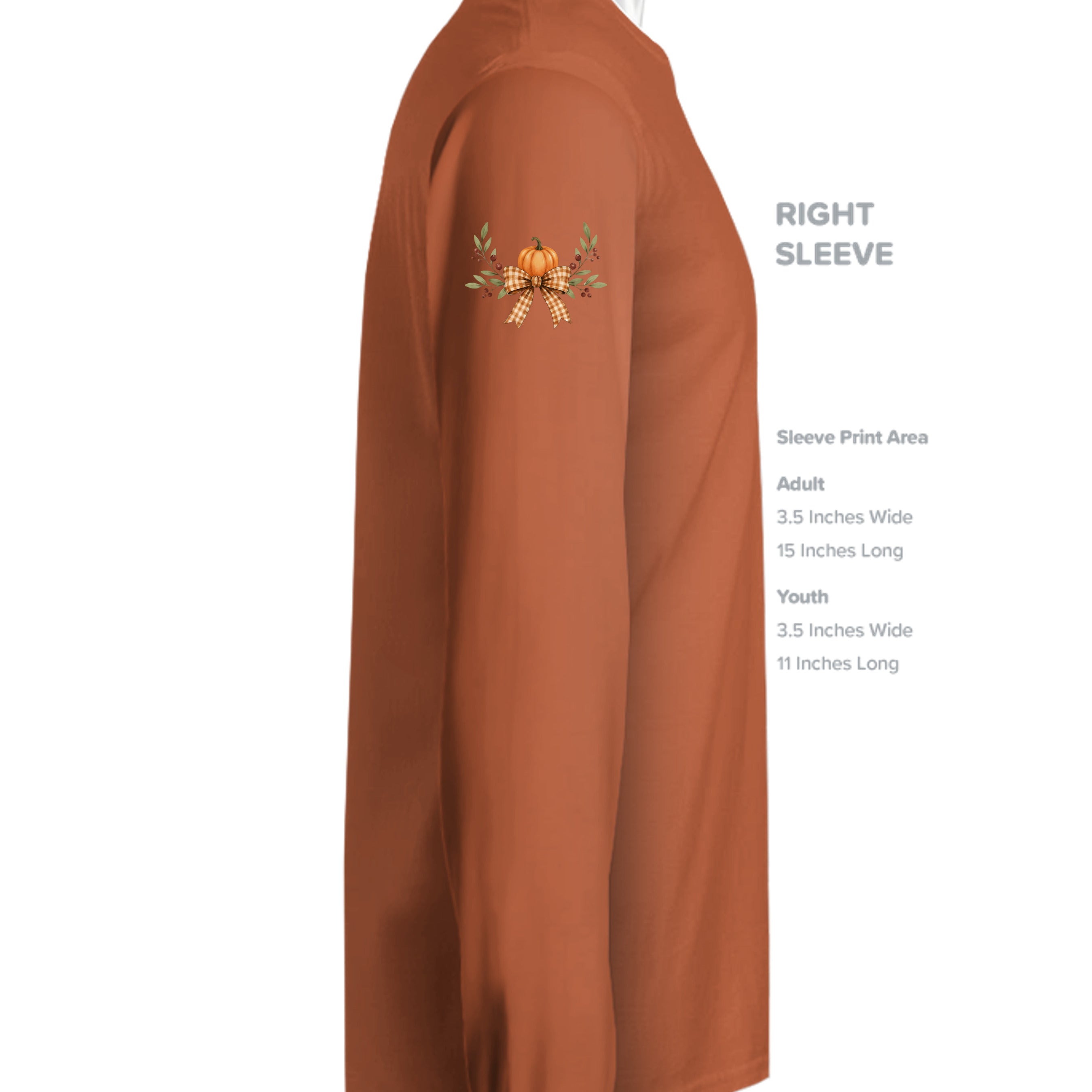 TEXAS ORANGE - G240 - SLEEVE_RIGHT