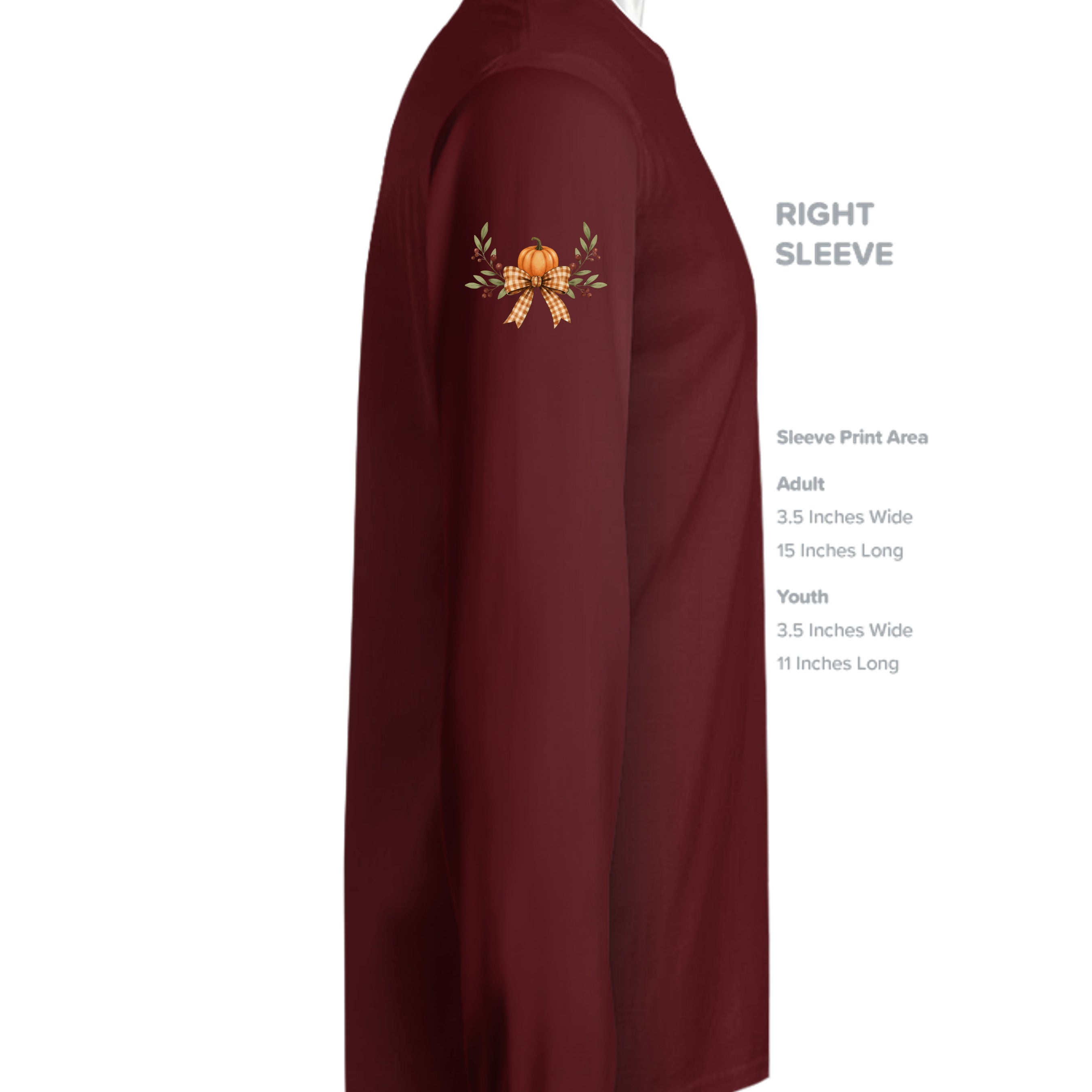 MAROON - G240 - SLEEVE_RIGHT