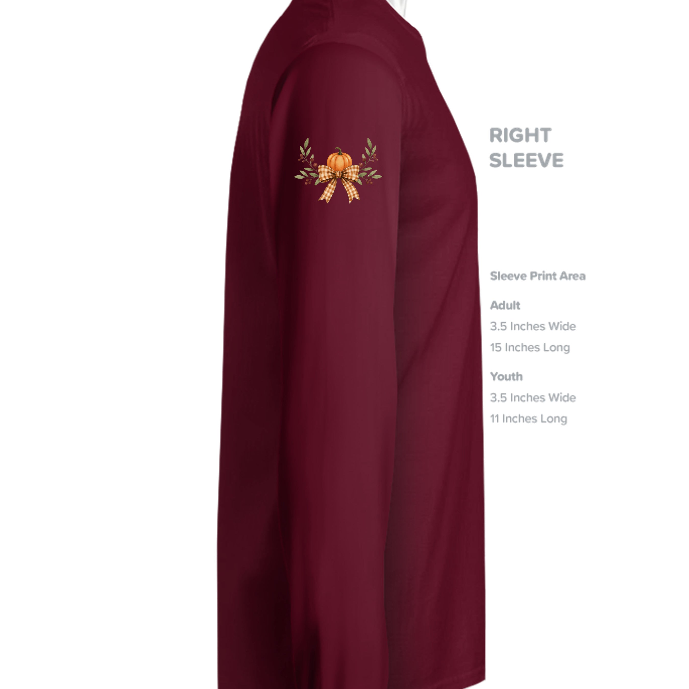 MAROON - G180 - SLEEVE_RIGHT