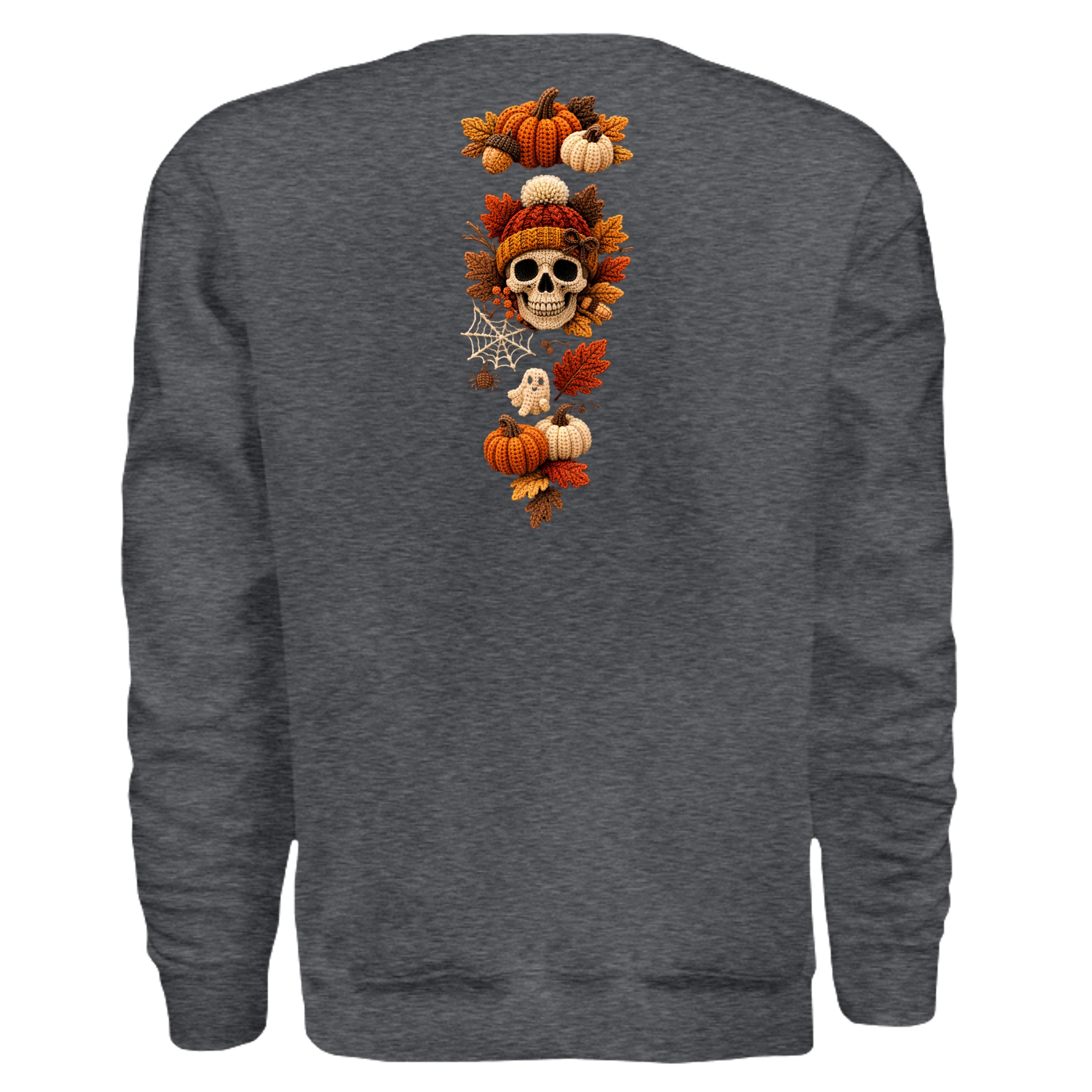 DARK HEATHER - G180 - BACK
