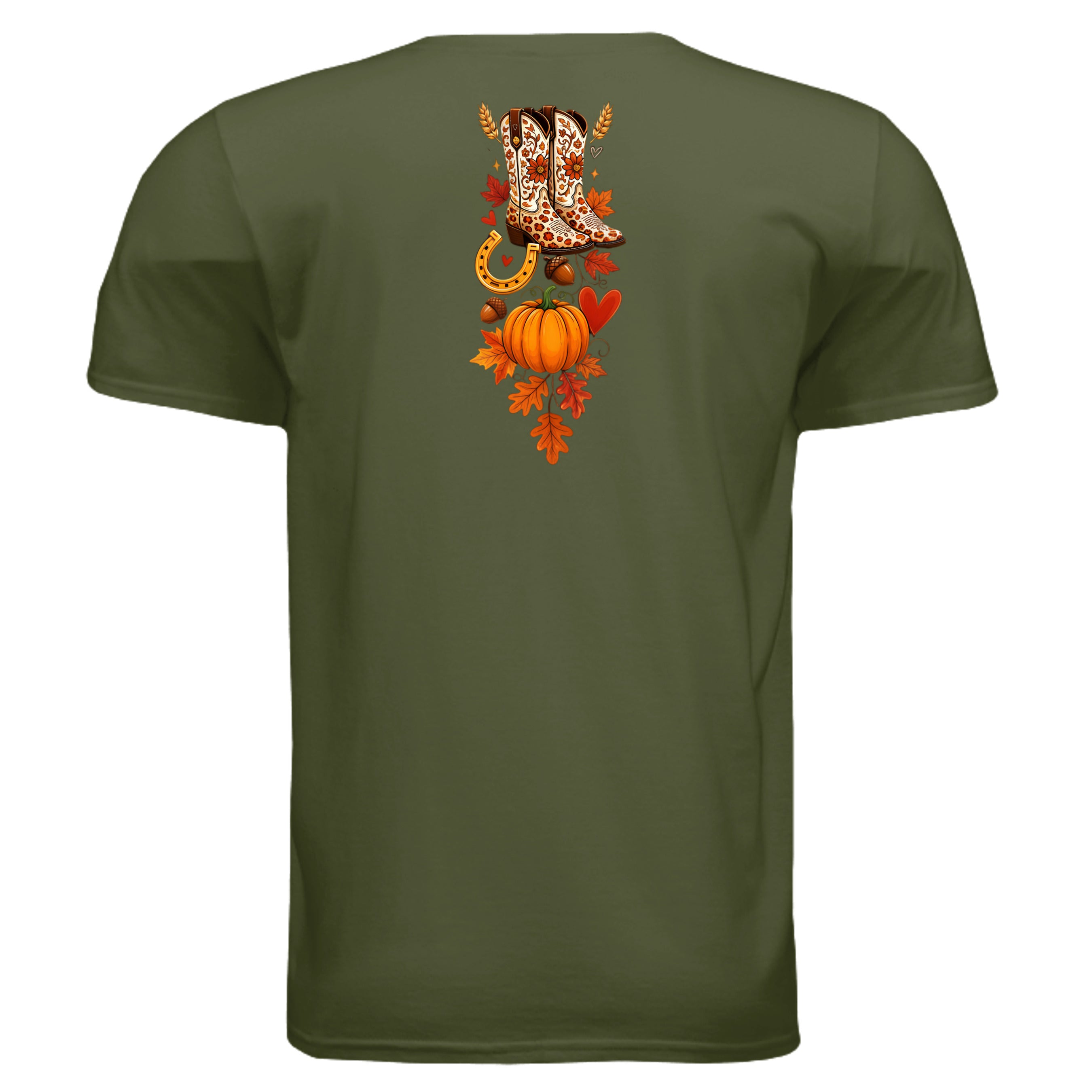 MILITARY GREEN - G640 - BACK