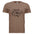 Vibes Only Graphic Tee in brown with Good Vibes text, soft, perfect for everyday wear.